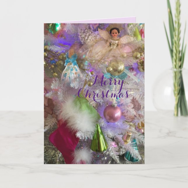 Cartes Pour Fêtes Annuelles Pastels de Noël (Devant)