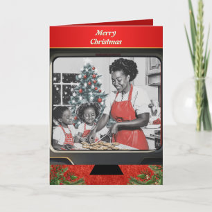 Cartes Pour Fêtes Annuelles Pâtisserie de Noël vintage