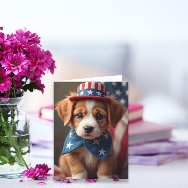 Cartes Pour Fêtes Annuelles Patrouilles patriotiques (Créateur téléchargé)