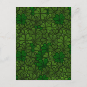 Cartes Pour Fêtes Annuelles Pattern St Patrick