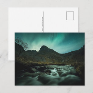 Cartes Pour Fêtes Annuelles Paysage d'Aurora