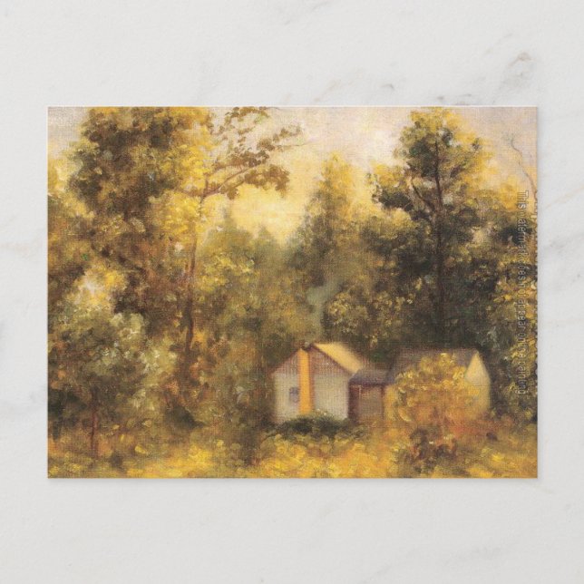Cartes Pour Fêtes Annuelles Paysage de l'Arkansas Motley 1920 (Devant)