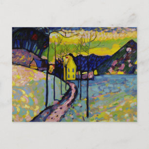Cartes Pour Fêtes Annuelles Paysage d'hiver par Wassily Kandinsky