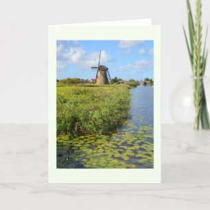 Cartes Pour Fêtes Annuelles Paysage néerlandais