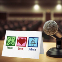 Peace Love Debate Team