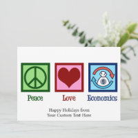 Peace Love Economist Noël