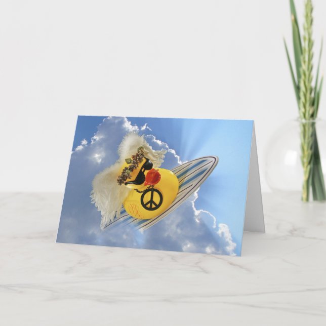 Cartes Pour Fêtes Annuelles Peaced ! (Devant)