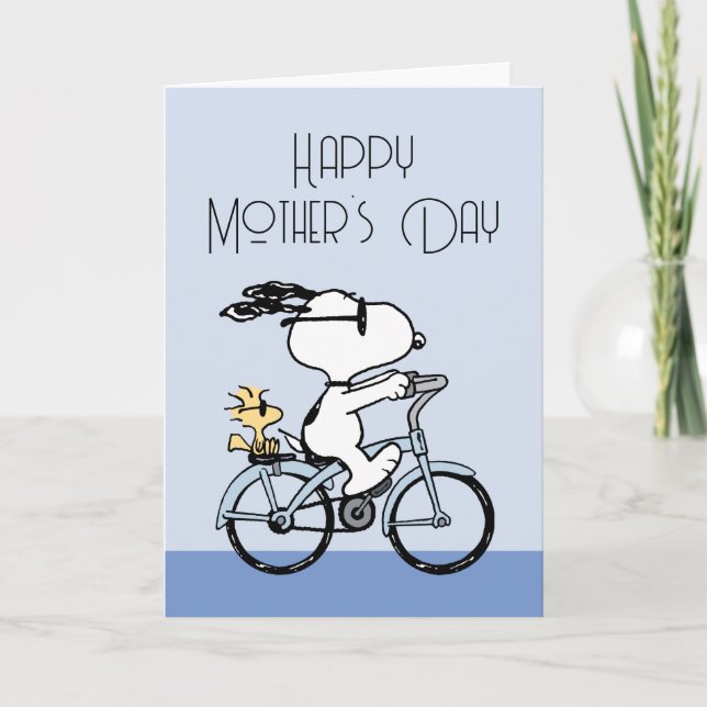 Cartes Pour Fêtes Annuelles Peanuts | Bonne fête des mères (Devant)