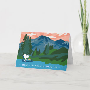 Cartes Pour Fêtes Annuelles Peanuts Joyeuse Fête des Pères dans les Grands E