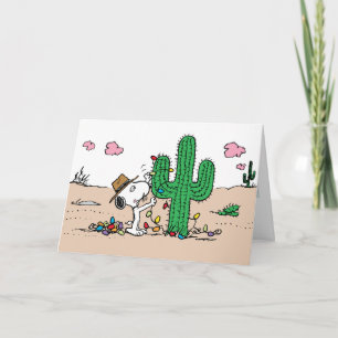 Cartes Pour Fêtes Annuelles Peanuts Spike décore pour Noël