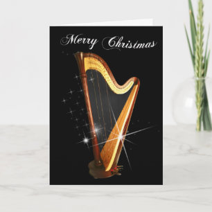 Cartes Pour Fêtes Annuelles Pédale Harp