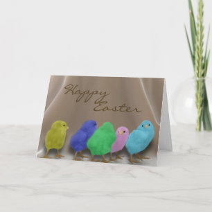 Cartes Pour Fêtes Annuelles Peeps de Pâques
