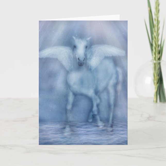 Cartes Pour Fêtes Annuelles Pegasus (Devant)