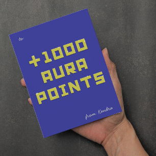 Cartes Pour Fêtes Annuelles Peint à la main + 1000 points d'Aura