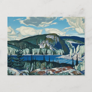 Cartes Pour Fêtes Annuelles Peinture du parc provincial Algonquin par AJ Casso