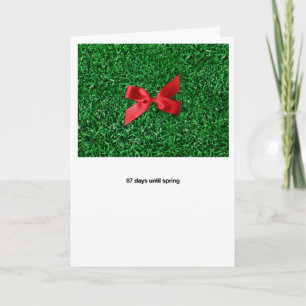 Cartes Pour Fêtes Annuelles Pelouse printanière