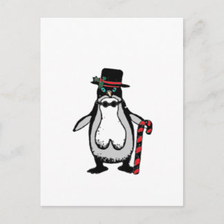 Cartes Pour Fêtes Annuelles Penguin de Noël