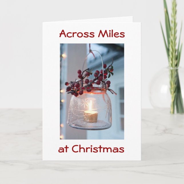 CARTES POUR FÊTES ANNUELLES PENSER À NOS AMIS À NOËL/TOUJOURS (Devant)