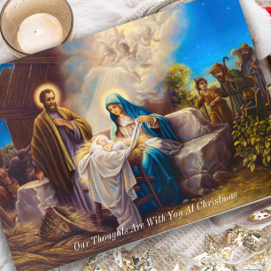 Cartes Pour Fêtes Annuelles Penser à vous Bereavement Condolence Sympathie