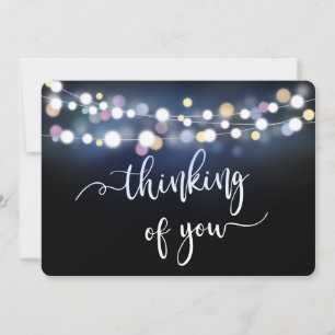 Cartes Pour Fêtes Annuelles penser à vous condoléances endeuillée perte aimée