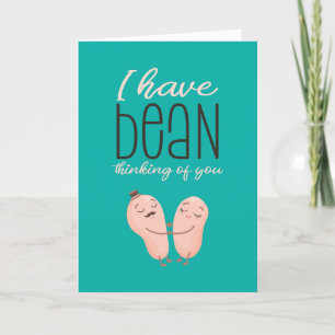 Cartes Pour Fêtes Annuelles Penser À Vous Mignonne Pun Drôle Jour Des Valentin