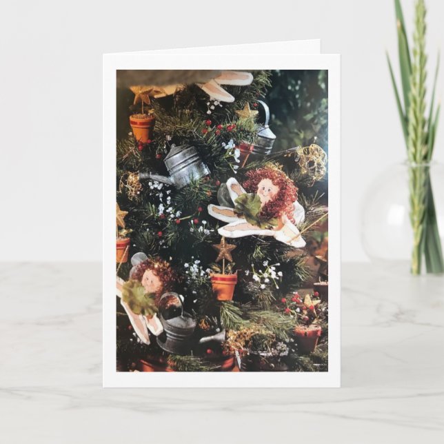 CARTES POUR FÊTES ANNUELLES PENSER "BONS AMIS À NOËL "NOËL" (Devant)