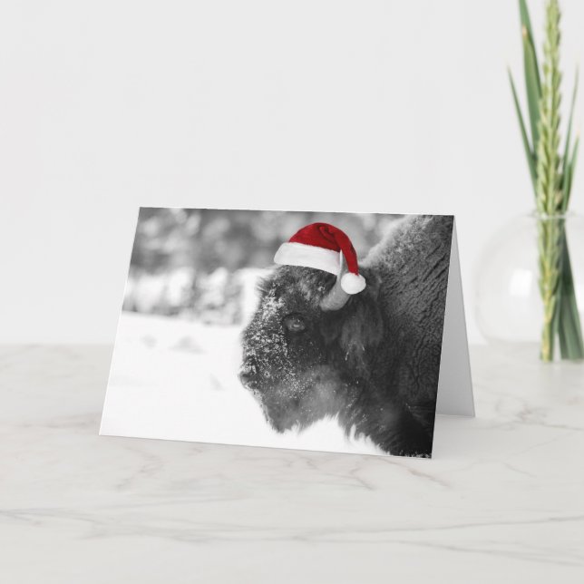 Cartes Pour Fêtes Annuelles Père Bison (Devant)