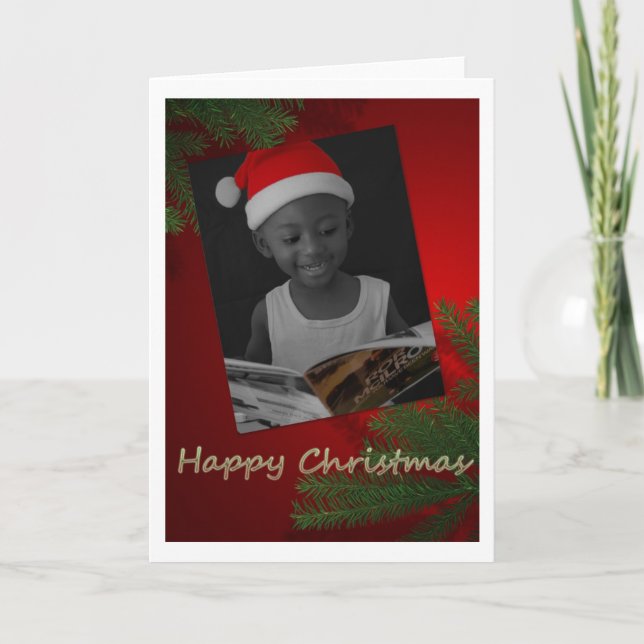 Cartes Pour Fêtes Annuelles Père Christmas Junior (Devant)