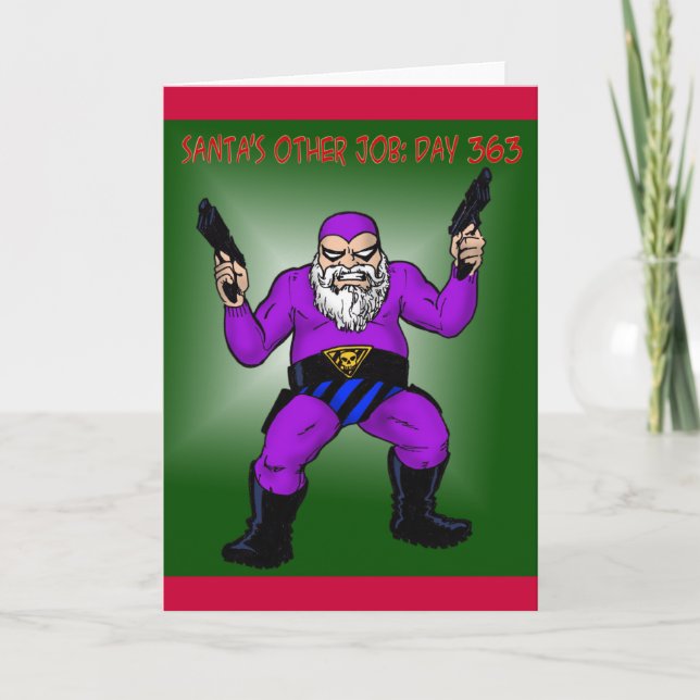 Cartes Pour Fêtes Annuelles père Noël autre travail : jour 363 (Devant)