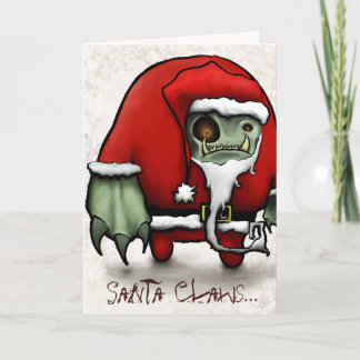 Cartes Pour Fêtes Annuelles Père Noël Claws...