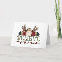 Père Noël et Reindeer font confiance