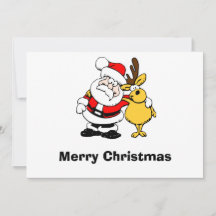 Père Noël et Reindeer Mug