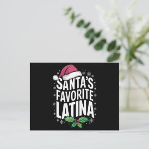 Cartes Pour Fêtes Annuelles Père Noël Favori Noël latin Noël latina Noël laid 