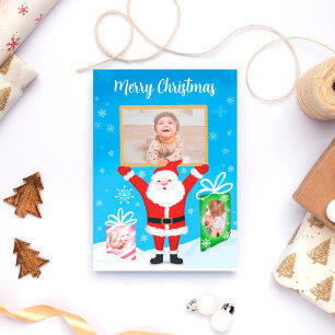 Cartes Pour Fêtes Annuelles Père Noël fête le joyeux Noël 3 Photo
