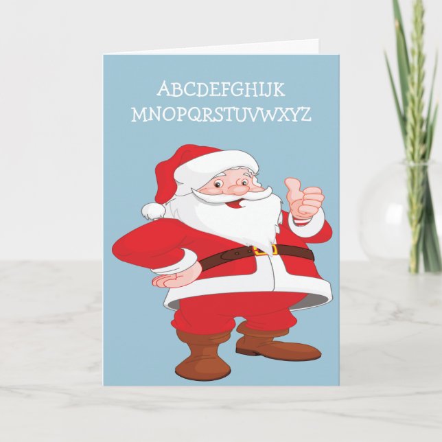Cartes Pour Fêtes Annuelles Père Noël Flunks Anglais Strange Humour Holiday Ca (Devant)