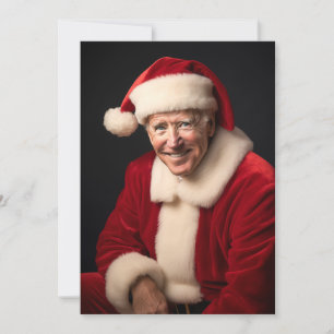Cartes Pour Fêtes Annuelles Père Noël Joe Biden