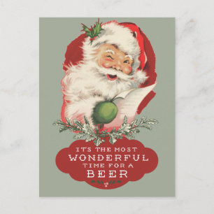 Cartes Pour Fêtes Annuelles Père Noël Le Moment Le Plus Merveilleux Pour Un No