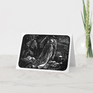 Cartes Pour Fêtes Annuelles Père Noël Muerte (faucheuse mexicaine)