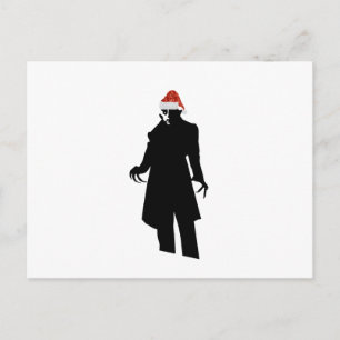 Cartes Pour Fêtes Annuelles père Noël nosferatu