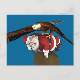 Cartes Pour Fêtes Annuelles père Noël Pourrait Venir Un Peu Plus Tard