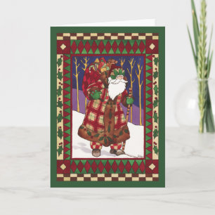 CARTES POUR FÊTES ANNUELLES PÈRE NOËL QUILLE