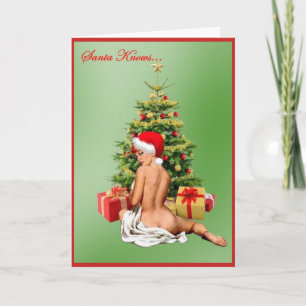 Cartes Pour Fêtes Annuelles père Noël Sait...