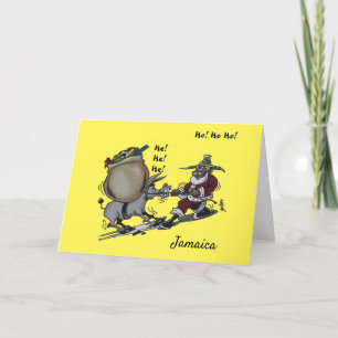 Cartes Pour Fêtes Annuelles père Noël sans renne