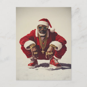 Cartes Pour Fêtes Annuelles Père Noël Swag : Une Relecture Moderne de l'Icône 