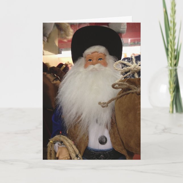 Cartes Pour Fêtes Annuelles PÈRE NOËL veut dire MERRY 1st CHRISTMAS (Devant)