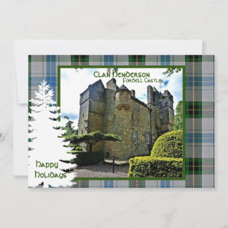 Cartes Pour Fêtes Annuelles Personalized Scottish Clan Henderson Tartan