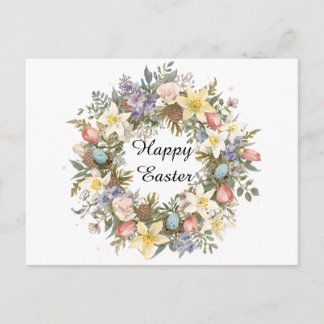Cartes Pour Fêtes Annuelles Personalized Spring Floral Keepsake