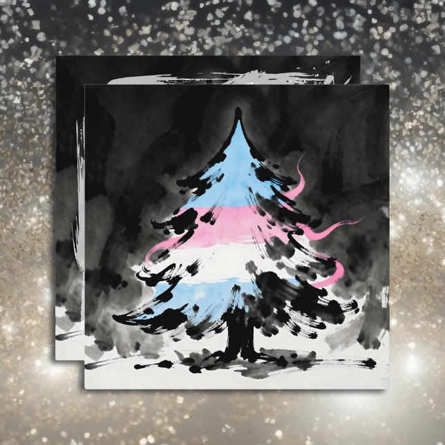 Cartes Pour Fêtes Annuelles Personalized Transgender Christmas Poem (Créateur téléchargé)