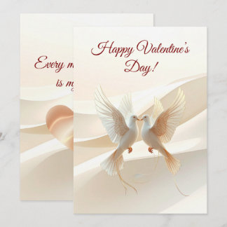 Cartes Pour Fêtes Annuelles Personalized Valentine Card – Romantic Love Greeti