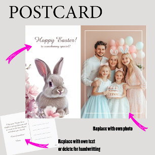 Cartes Pour Fêtes Annuelles Personnalisable 🐇 Bunny Love Salutations